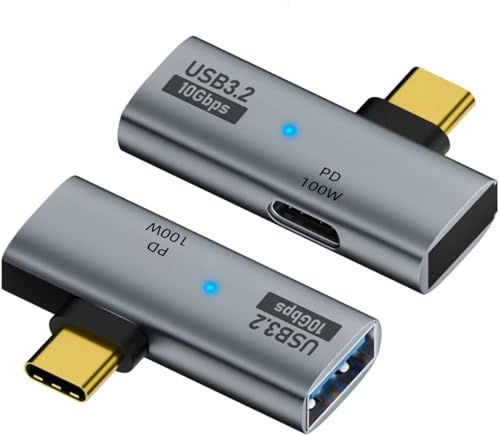 USB-C to Multi Device 10Gbps 100W Compatible with Apple iPhone 17,16/16E/16 and All Pro/Max/Plus Models USB 3.2 for Storage, Accessory, Keyboard, Mouse, Gamepad, +More Dual Fast Charge
