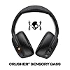 Skullcandy Crusher ANC 2 Wireless Over-Ear Bluetooth Headphones with Multi-Sensory Bass, Active Noise Cancelling, Up to 60 Hours Battery, Microphone for iPhone Android - True Black