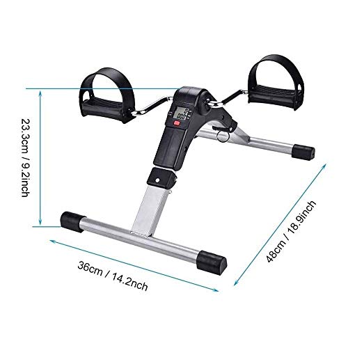 Step Fitness Machines, bicicleta estática portátil plegable miniatura 2