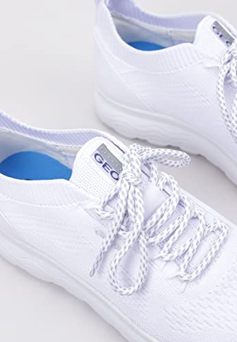 Geox Damen D Spherica A Sneakers,WHITE,36 EU – Ansicht 2