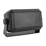 Son clair et puissant : Le haut-parleur radio délivre une puissance de 5 W, produisant un son clair et puissant pour une meilleure communication lors de son utilisation avec des émetteurs-récepteurs mobiles ou des autoradios.