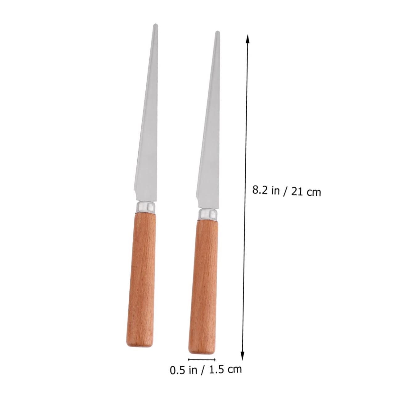 HOMSFOU 10 Piezas Herramientas de Esculpido Arcilla con Mango de Madera para Modelado de Arcilla Polimérica Herramientas de Bricolaje y Cómodas
