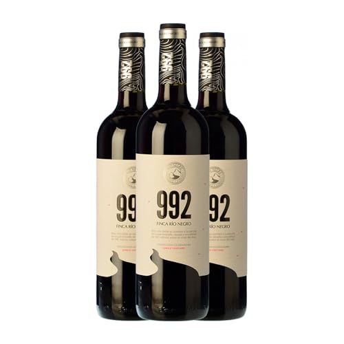 Finca Río Negro 992 Vino de la Tierra de Castilla 75 cl Vino tinto (Caja de 3 Botellas de 75 cl)