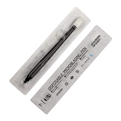10pcs-Disposable-Microblading-Manual-Pen-with-Needle-and-Cap-Permanent-Makeup-18-U-Blades-02MMdisposable-blister-package