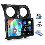 SIXWIN Autoradio Nissan Qashqai J10 2006-2016, Schermo Touch 9" IPS HD, Radio Auto con CarPlay senza Fili e Android Auto,Vi-Link, Bluetooth, FM RDS, DSP, USB,Supporto Volante e Telecamera