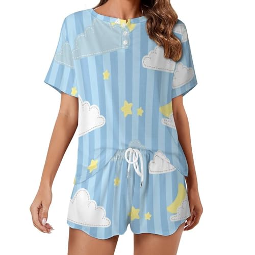 Ensemble de pyjama pour femme contre la chaleur vêtements nuit été