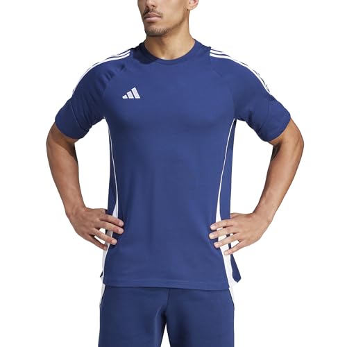 adidas Homme Tiro24 Sweat Shirt, Team Navy Blue 2/White, S