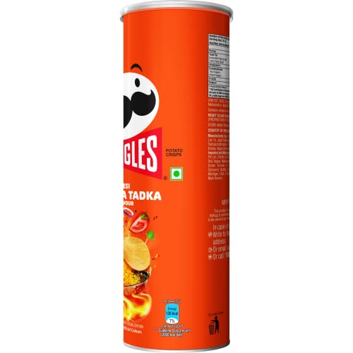 Pringles Original Flavour 110 Grams 3.8 Oz Vegetarian Potato Crisps Chips Wafers #TOP2