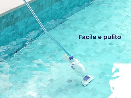 Gre VCB10 Electric Vac - Pulitore Elettrico Per Piscina, 37 L/H, 25 W - 7