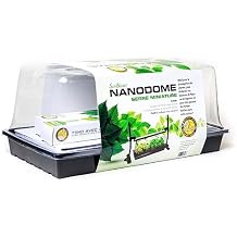 SunBlaster SL1600207 T5HO Mini Greenhouse Kit with Light Stand & Double-Thick Tray for Flowers, Herbs, and Veggie Seed Starting or Plant Propagation