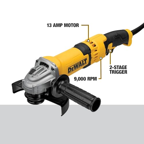 DEWALT Angle Grinder Tool, 4-1/2-Inch to 5-Inch, Trigger Switch (DWE43116) by DEWALT - Image 3