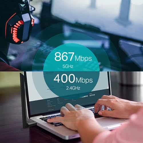 Miniatura 4 de Tp-Link Archer T3u Plus Ac1300, Adaptador Wi-Fi Dual Band 5ghz 2.4ghz, Usb 3.0, Antena Wi-Fi Externa Ajustable, Señal Potente, Turbo 256qam, Compatible Windows Macos, Color Negro