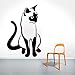 Produktbild GAOCHUNYU 42.7CMx67CM Art- und Weisekatzen-nette Haustier-Tierwand-Aufkleber-grafische PVC-Abziehbilder