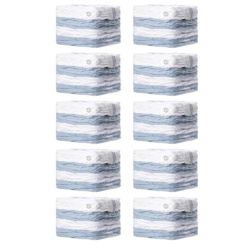 Image of TAILI 10 Pack Vacuum Storage Bags, Jumbo Cube 31x40x15 Inch, Clear | Extra Large Vacuum Seal Bags for Comforters, Blankets, Bedding, Clothing, No Pump Compression Cube, Space Saver Storage