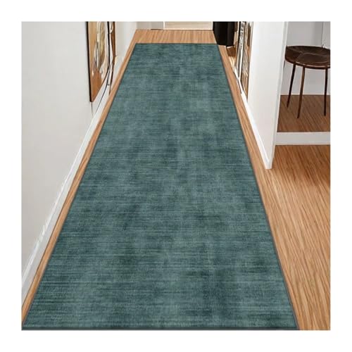 Tapis de couloir couleur unie finition soignée pour décoration de salon moderne
