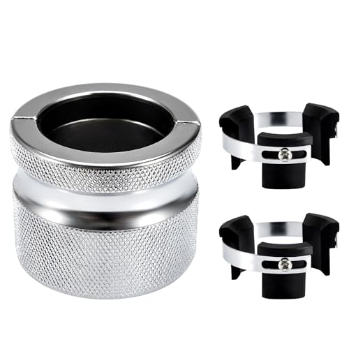 Gedlex Herramienta Retenes Horquilla, Util Horquilla Moto 30-45 mm, Retenes Horquilla Moto de Acero al Carbono con 2 Anillos de Sellado, Fork Seal Driver para H-arley, para H-onda, para S-uziki
