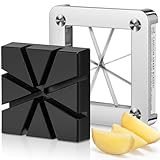 Sopito Lama a Cuneo Che Taglia in 8 Pezzi per Taglia Patate Fritte Manual y Eléctrico