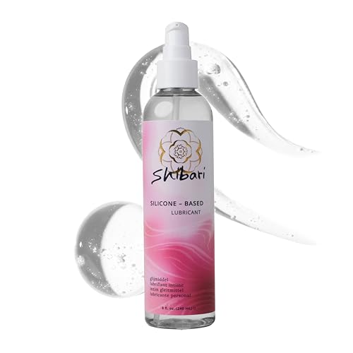 Shibari Premium Lubricant, Personal Lube for Couples and Women (8 Fl Oz (Pack of 1), Silicone)