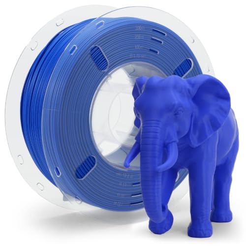 Image of VOXELAB HS PLA+ Filament 1.75mm, High Speed PLA Plus 3D Printer Filament, 1kg (2.2lbs) for Most FDM 3D Printers, Enhanced Toughness & Smooth Printing, Superior Layer Adhesion(Blue)