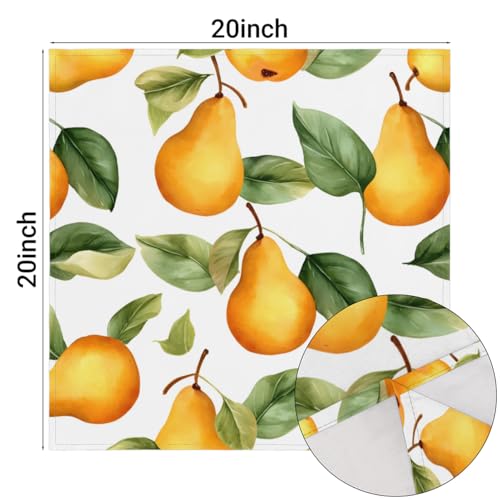 Servilletas de tela Honeybaby conjunto de 6, 20x20 pulgadas miniatura 2