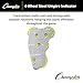 Champion Sports 4 Wheel Stainless Steel Umpire Indicator - Counts Strikes, Balls, Outs and Innings