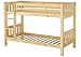 Produktbild Erst-Holz Kinderetagenbett massiv Kiefer Kinderzimmer 90x200 Stockbett Hochbett + Matratzen 60.06-09