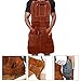 Leather Welding Apron Heat Resistant Work Apron With 6 Tool Pockets Heavy Duty Cowhide Workshop Protective Gear For Blacksmith Gunsmith Workshop Safety Equipment