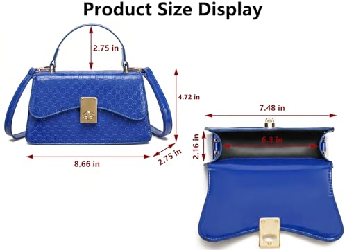 Image of Mini Crossbody Bag for Women, Cute Mini Purse, Ladies Small Top Handle Satchel, Trendy Daily Clutch Purse