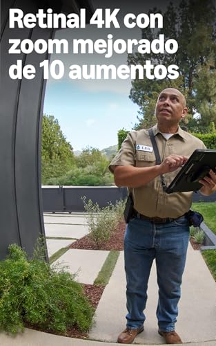 Timbre con cámara Retinal 4K de última generación y zoom de alta precisión 3