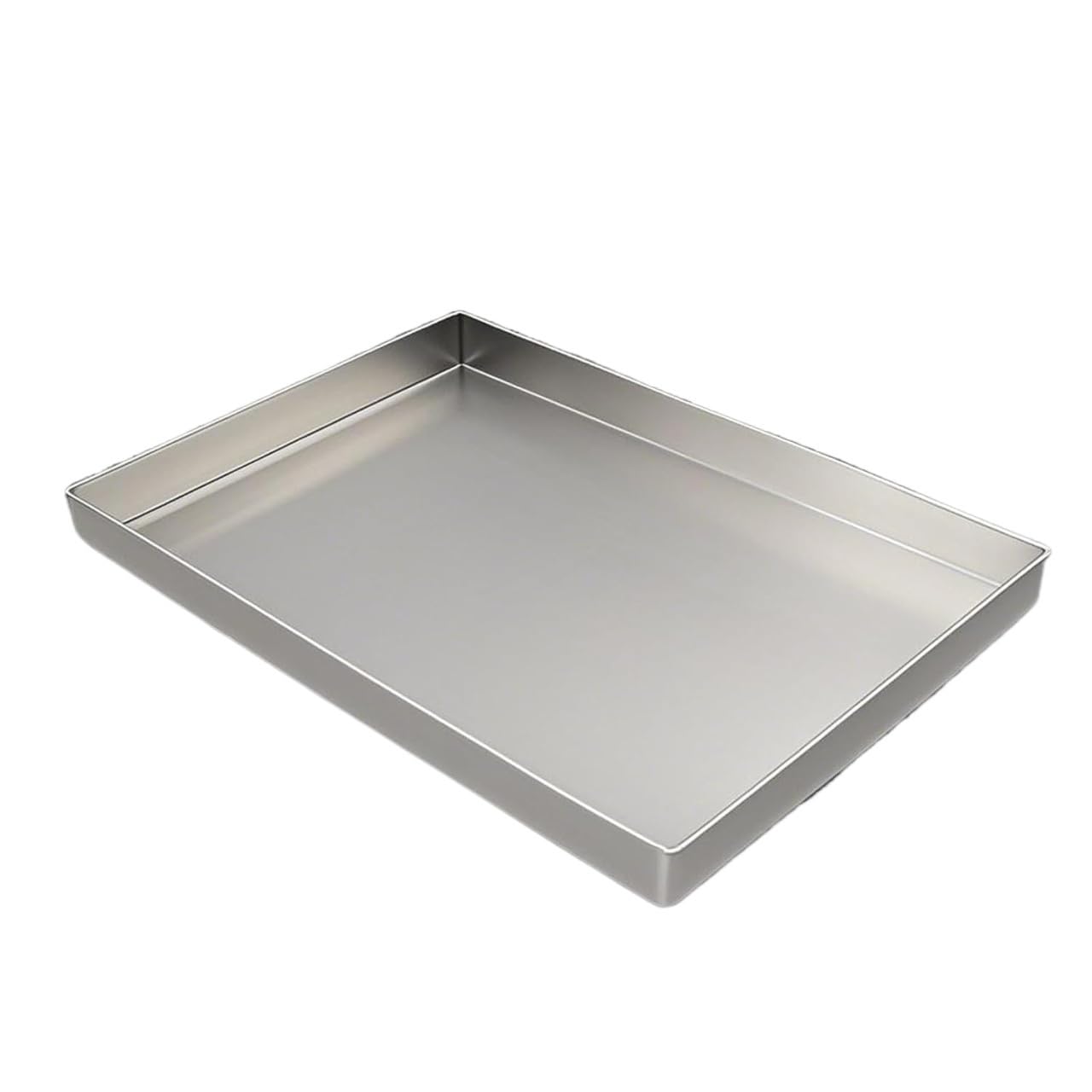 Outdoor Ac Unit Drip Tray, 304 Stainless Steel Leak Proof Drip Pan 5cm Deep Multiple Sizes(30x30cm(12x12in))