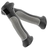 TOYANDONA Empuñaduras de Plástico para Bastones de Trekking 18mm, Mango Redondo Antideslizante para Senderismo y Actividades al Aire Libre, 2 Piezas para Reemplazo Cómodo y Resistente