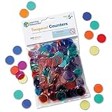 ラーニング リソーシーズ Transparent Counters カラフルカウンター 透明おはじき LER 0131