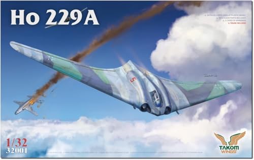 Maquette Avion Ho 229a TAKOM au 1:32 avec détails ultra réalistes pour passionné exigeant