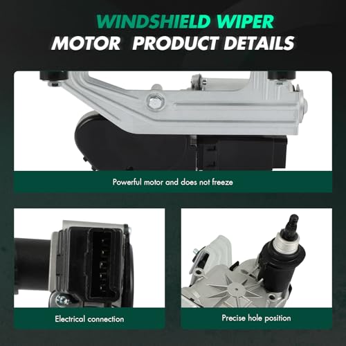 Image of SCITOO Windshield Wiper Motor Compatible For Chevrolet For Venture