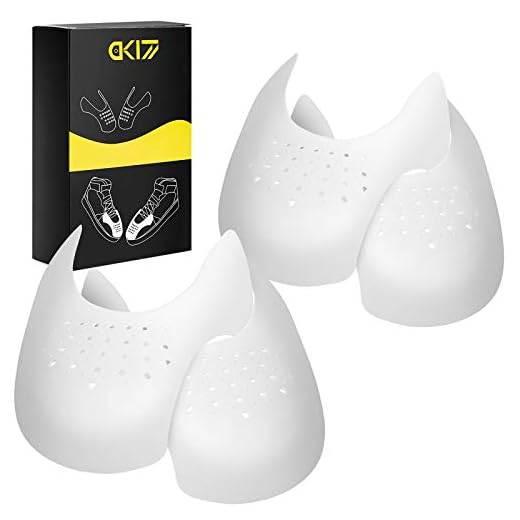 2 Paare Sportschuhe Schuhe Schilde, Anti-Falten Schuhe Schilde Schutz Zehen Box Abnahme, Schützt Schuhe vor Falten und ist auf Deutsche zugeschnitten, Herren EU 41-47