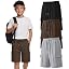 Light Heather Gray, Brown, Black