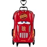 Mochila com Rodinha, Cars McQueen, Maxtoy