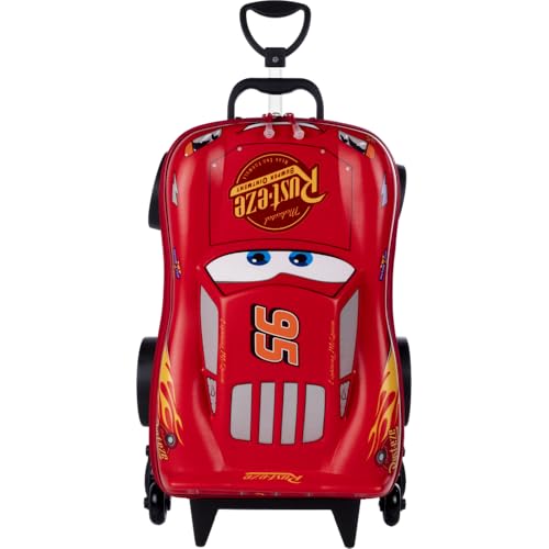 Mochila com Rodinha, Cars McQueen, Maxtoy
