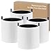 4 Pack Mini Max Air Filter Replacement, FMINI Filter Compatible with BLUEAIR Blue Pure Mini Max Air Purifier, Ture HEPA + Activated Filter