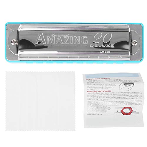 Harmonica en forme de clé de Mi bémol à 10 trous avec peigne en résine ABS pour performance professionnelle, débutants… - Les Beatles, Paul McCartney, John Lennon, RIngo Starr, George Harrison Harmonica en forme de clé de Mi bémol à 10 trous avec peigne en résine ABS pour performance professionnelle, débutants… – Image 7
