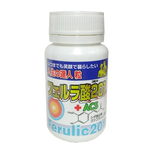 フェルラ酸201mg＋ACS 90カプセル×６個セット