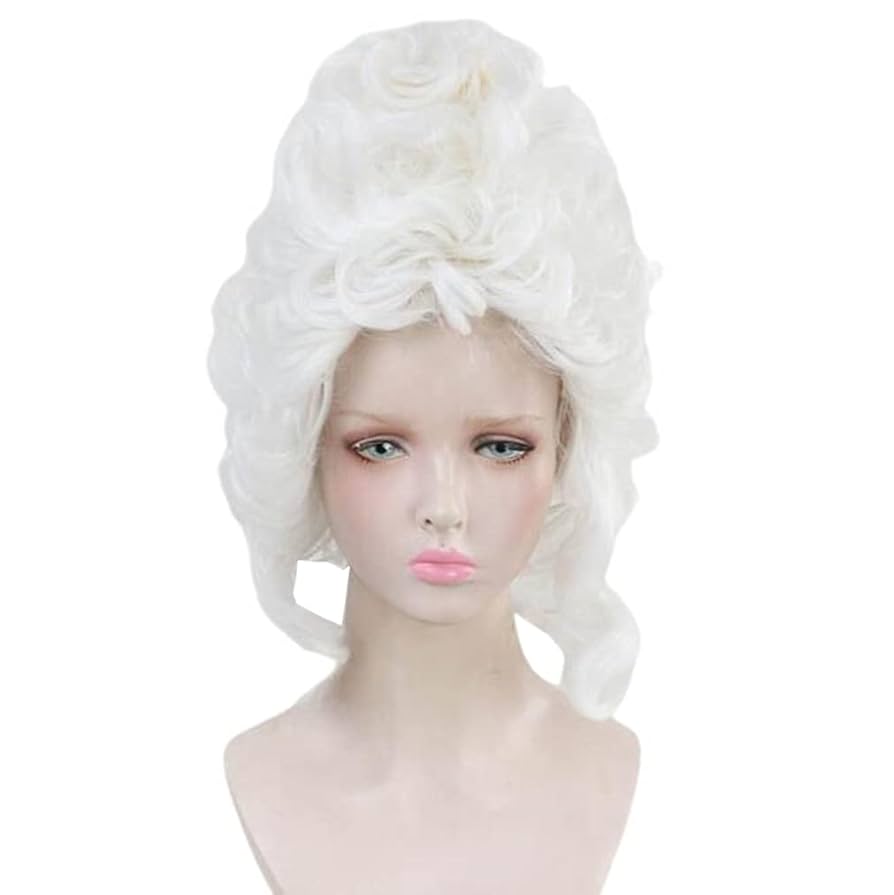 Amazon.co.jp: コスプレ ウィッグ ホワイト 芸者 花嫁 カツラ