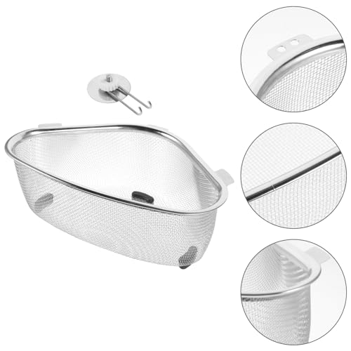 Colador para desagüe de cocina en acero inoxidable miniatura 6