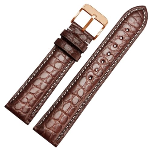 Bracelet montre connectée cuir marron pour le bureau et sorties