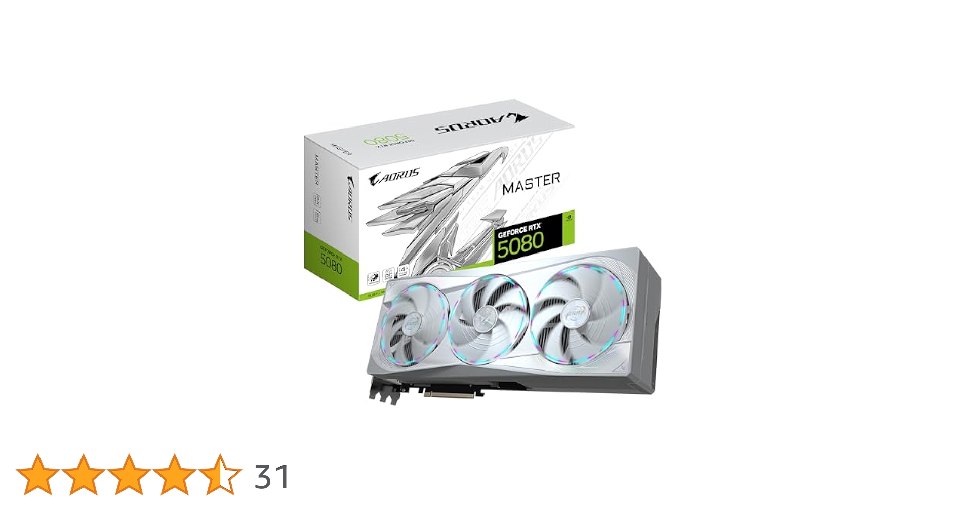 最終セール【パッケージ破損新品】5080 aorus master ice Gigabyte GeForce RTX 5080 AORUS Master Ice 16GB GDDR7 DLSS4