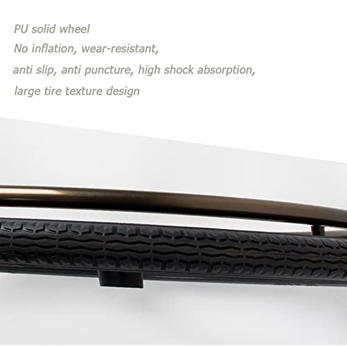Neumático eléctrico para silla de ruedas de 24 pulgadas, ruedas traseras de repuesto para silla de ruedas, accesorios de ruedas para silla de ruedas, neumáticos sólidos de poliuretano, cubo de alambre