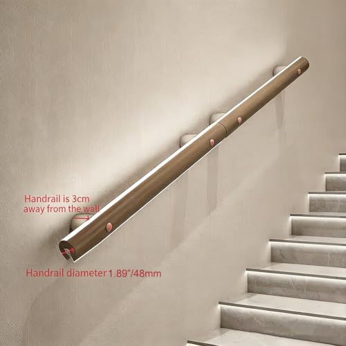 Mains courantes d'escalier murales pour sécuriser votre maison