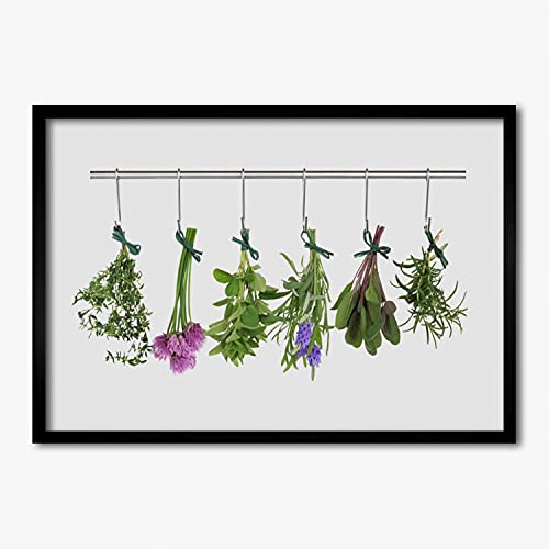 Affiche avec cadre salon et cuisine Tulup 70x50cm décoration murale de style végétal