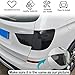 Smoked Tail Light Covers Compatible with BMW X3 2011-2017 Car Taillight Protection Cover Rear Light Guards Exterior Accessories