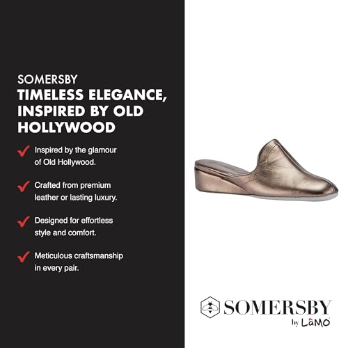 Lamo Somersby Blanche Women's Slippers, Slip-On Leather House Slippers for Women2